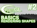 C OpenGL Basic Tutorial - Rendering Shapes
