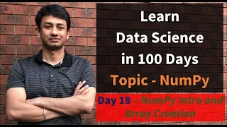 Day 18 - NumPy