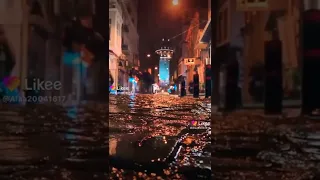 أجمل جو مطر مع احلى موسيقى تركية 