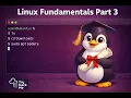 TryHackMe Linux Fundamentals Part 3 tutorial