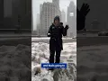 Live Meteorologist Molly McCollum Tracks Winter Storm Bellamy in Chicago