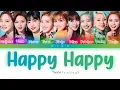 Download Lagu TWICE (トゥワイス) - Happy Happy - Color Coded Lyrics (Kan/Rom/Eng)