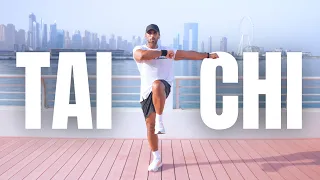 20 Min Tai Chi Walking Workout │ 2000 Steps │ Walk Off Belly Fat, Low Impact
