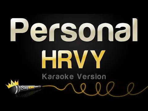 Download MP3 HRVY - Personal (Karaoke Version)