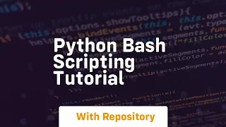 python bash scripting tutorial