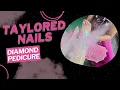 Diamond Pedicure Luxe Experience Nails Full Service Salon Licensed