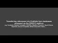 Transferring references into EndNote from databases accessed via the EBSCO platform