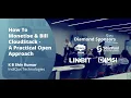 How To Monetise Bill CloudStack - A Practical Open Approach