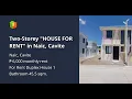 Two-Storey HOUSE FOR RENT in Naic Cavite
