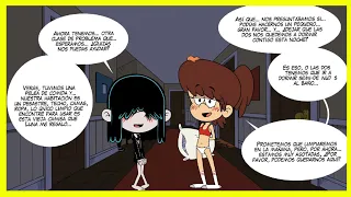 la pillamada de lincoln x lucy x lynn comic the loud house la casa ruidosa 