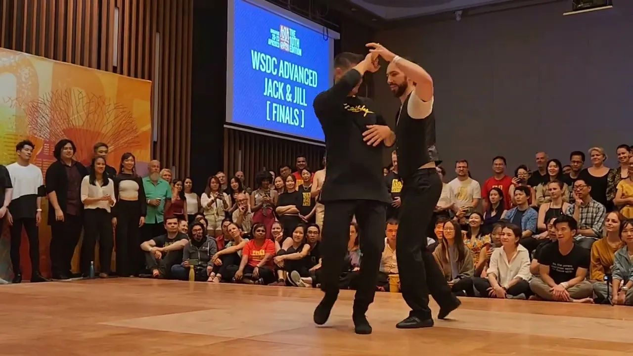 "Talk Later" Alexandre Roy & Zachary Skinner - Advanced J&J 3rd place Asia WCS Open 2023