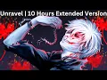 Lagu Unravel (Tokyo Ghoul) | Iconic Anime Song | 10 Hours Extended Version