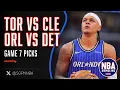 Game 7 Picks - 26 NBA Bets Player Props and Predictions