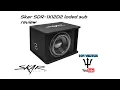 Skar SDR 12 subwoofer review SDR 1X12D2 loaded budget sub box