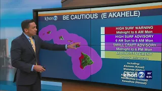 High Surf Warning issued ahead of XL northwest swell