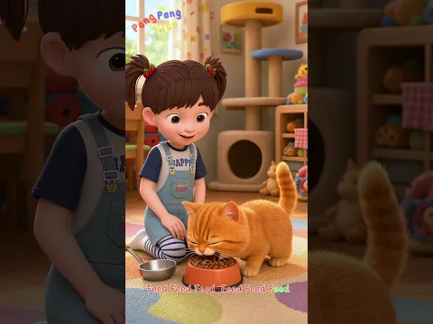 Feed Feed Feed our Pet, Feeding is Fun.