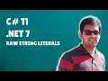 Raw String Literals in C