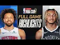 PISTONS at NETS EMIRATES NBA CUP FULL GAME HIGHLIGHTS November 7 2025