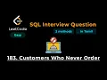 Customers Who Never Order - Database