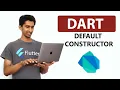 Default Constructor In Dart - Learn Dart Programming