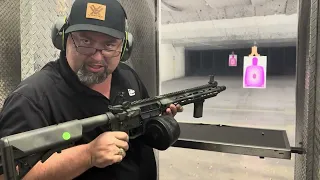 FULL AUTO AR with 100 round beta mag