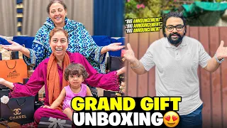Grand Gift Opening 🌸 || Big Surprise By Asjad Bhai 🙏🌹