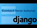 Django Contact Form How To Send Email Using Django Tutorial 2022