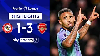 Jesus inspires Gunners crucial comeback victory! | Brentford 1-3 Arsenal | Premier League Highlights