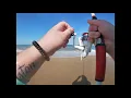 Surf fishing Sandbridge Beach