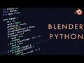Blender 2 8 PYTHON for Beginners Automate