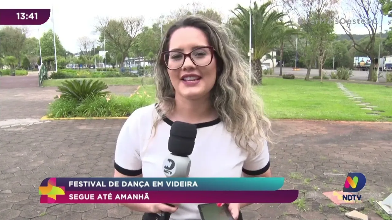Festival de dança em Videira segue até amanhã
