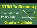 Geometry Explained in Minutes FAST Introduction to Taking a GEOMETRY Course