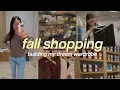 Getting Ready for Fall Shopping Try-On Vlog building my fall wardrobe