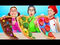 Download Lagu MIJ vs Oma Kook Challenge! Virale keukenhacks \u0026 gadgets door 123 GO!