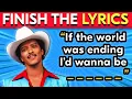 Download Lagu FINISH THE LYRICS🎵 Most Popular 2020-2025 Songs 📢 | Music Quiz