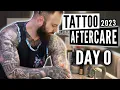How To Treat A NEW Tattoo Step By Step AFTERCARE Guide To Get AMAZING HEALS
