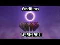 Redstone Calculator Part 1 - Building a 4-Bit ALU