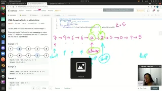 LeetCode 1721 Swapping Nodes in a Linked List - Python