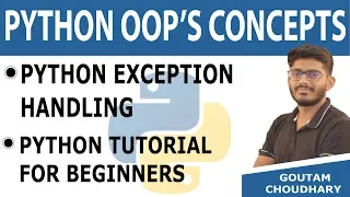 Exception Handling in Python - Python Tutorial for Beginners