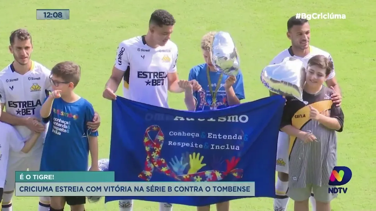 Criciúma estreia com vitória na Série B do Brasileirão