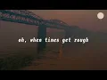 Simon & Garfunkel - Bridge Over Troubled Water (Lyrics)