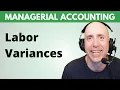 MA40 - Direct Labour Variances Rate Efficiency Step-By-Step