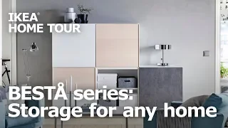 Versatility Style IKEA BESTA Storage Solutions - IKEA Home Tour