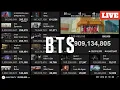 Lagu BTS - Boy With Luv 1.91B | Live View Count | Comeback Countdown | Lo-fi BGM