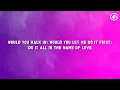 Martin Garrix, Bebe Rexha - In The Name Of Love (Lyrics)