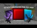 10 Pot Pvp Packs For Minecraft 1 8 Fps Boost