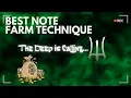 How to farm notes to max out your guild base easily in Deepwoken