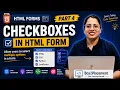 HTML Checkbox Input Explained Checkbox in HTML Form Multiple Selection with Example Part 4