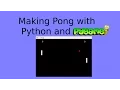 Games in Python Pong Line by Line