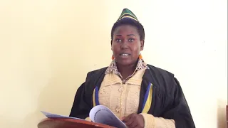 DIWANI PAULINE RICHARD AWASILISHA TAARIFA YA KATA YA ENGUTOTO KATIKA BARAZA LA MADIWANI MONDULI 